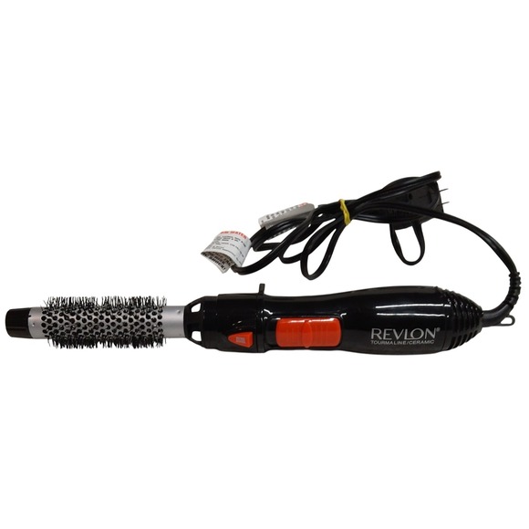 Revlon Tourmaline Ceramic Hot Air Brush Volumizer Styler Dryer 1 Barrel - Picture 1 of 5